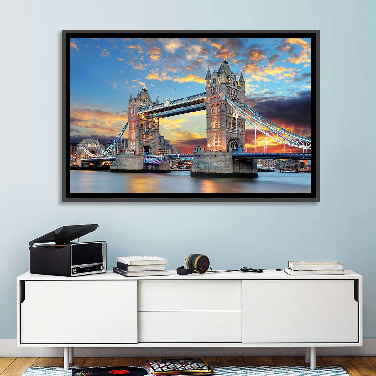 Tower Bridge at Sunset Wall Art