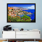 Symi Harbor, Greece Wall Art
