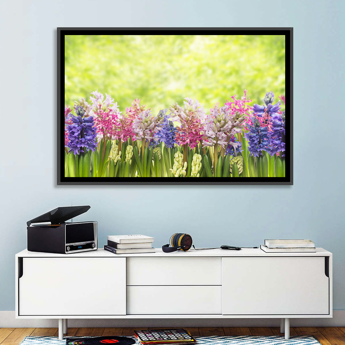 Hyacinth Cluster in Bloom Wall Art