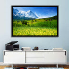 Alpine Wildflower Meadow Wall Art
