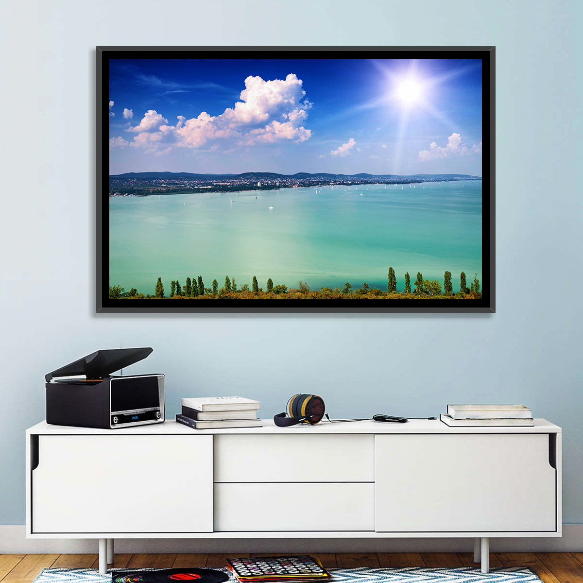 Tihany View Lake Balaton Wall Art