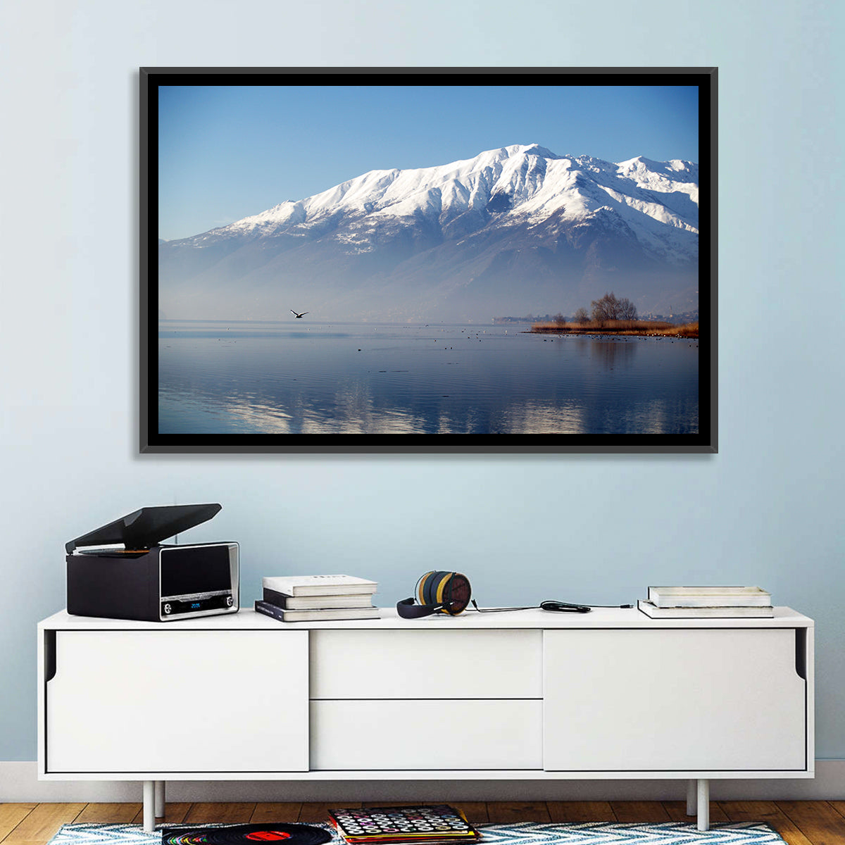 Lake Como Reflection Wall Art