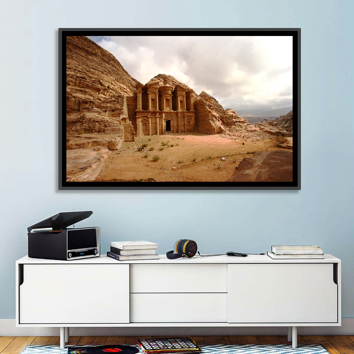 The Monastery of Petra, Jordan Wall Art