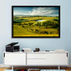 Rolling Hills with Pond Wall Art