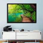 Plitvice Lakes Boardwalk Wall Art