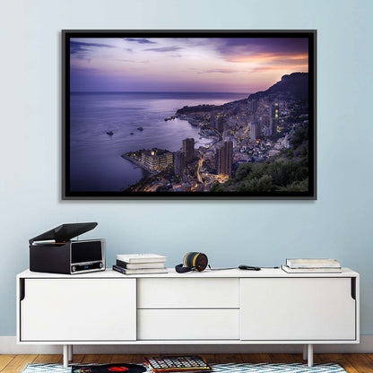 Monte Carlo at Dusk Wall Art