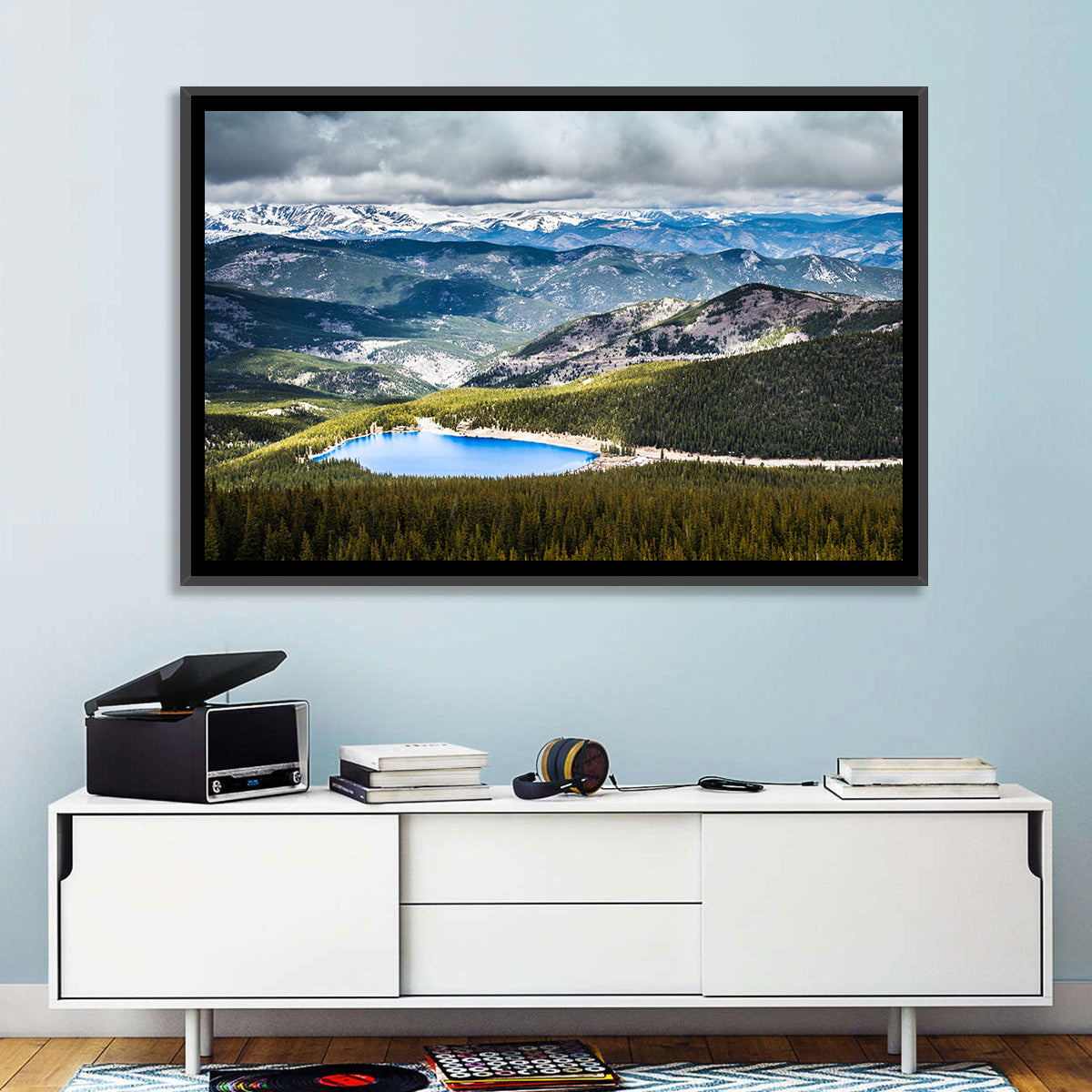 Mt Evans Echo Lake View Wall Art