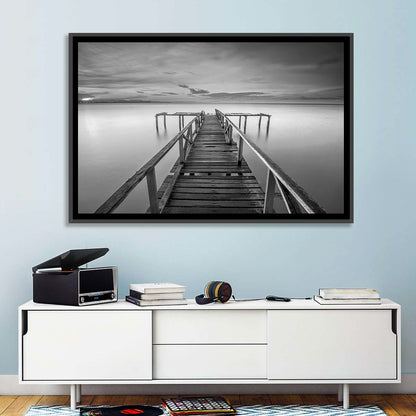 Teluk Tempoyak Jetty at Dusk Wall Art