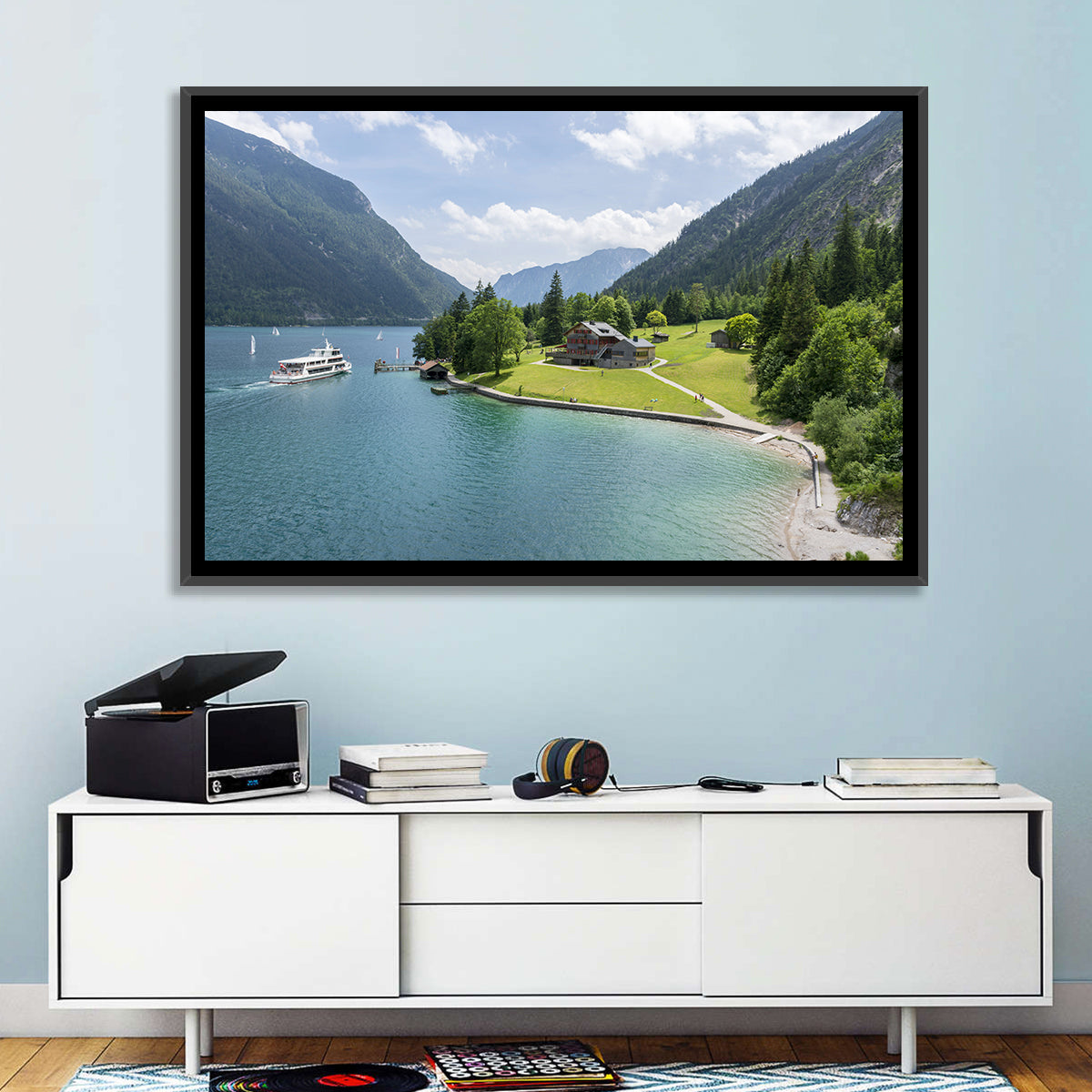 Achensee Summer View Wall Art