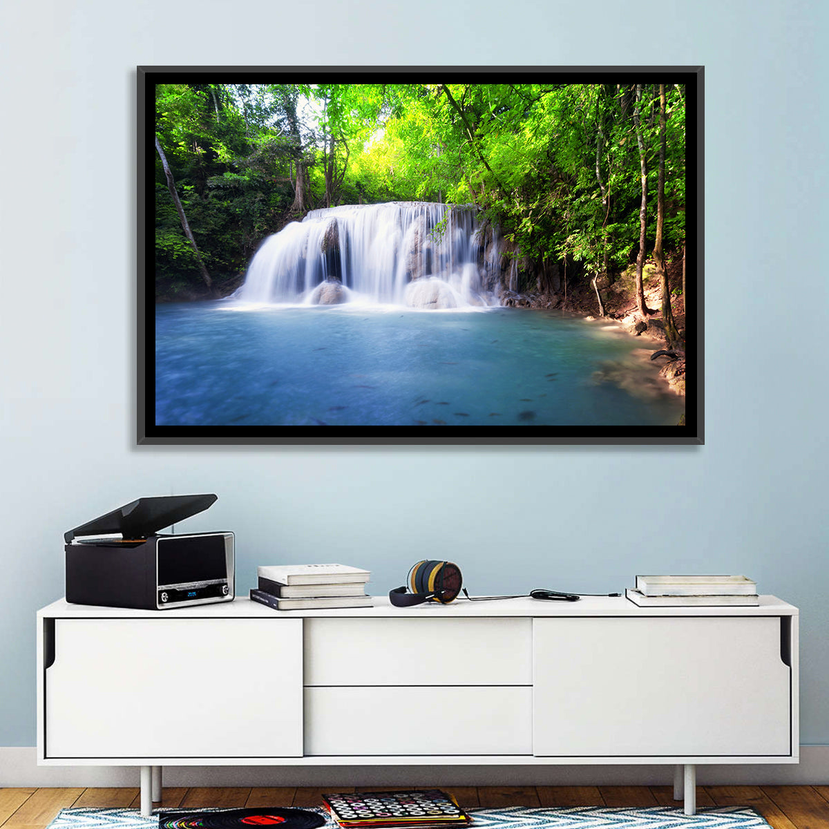 Erawan Waterfall Emerald Pool Wall Art