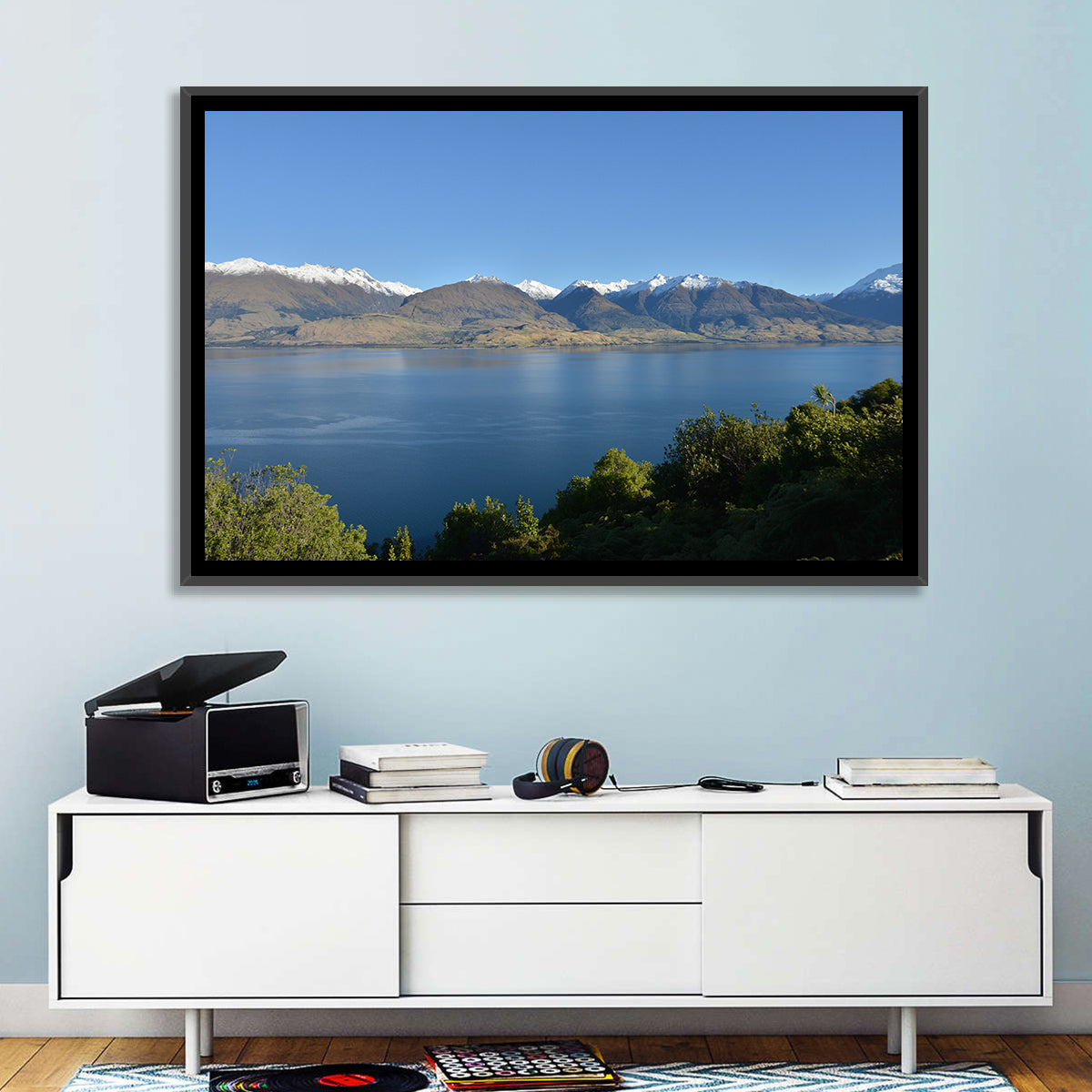 Wanaka Lake Reflection Wall Art
