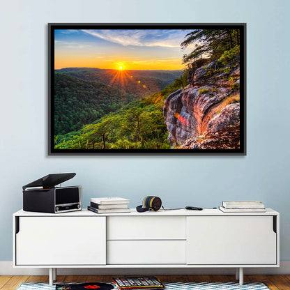 Big South Fork Gorge Sunset Wall Art