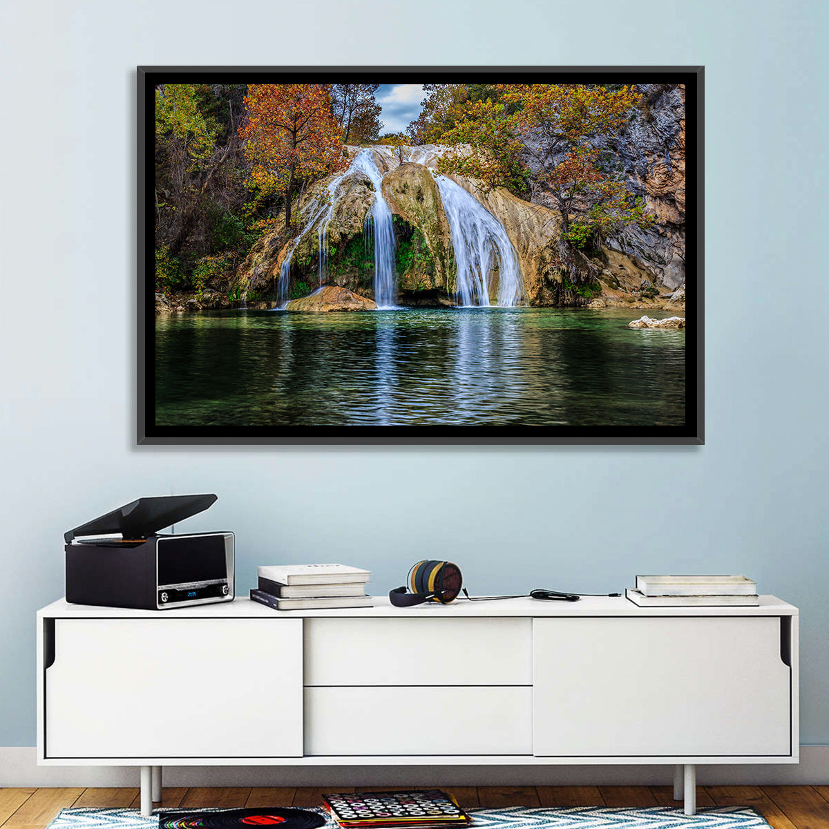 Turner Falls Waterfall Wall Art