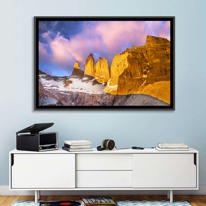 Torres Del Paine Alpenglow Wall Art