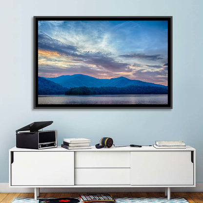 Lake Santeetlah Sunset Glow Wall Art