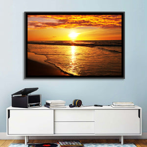 Thai Beach Sunset Wall Art