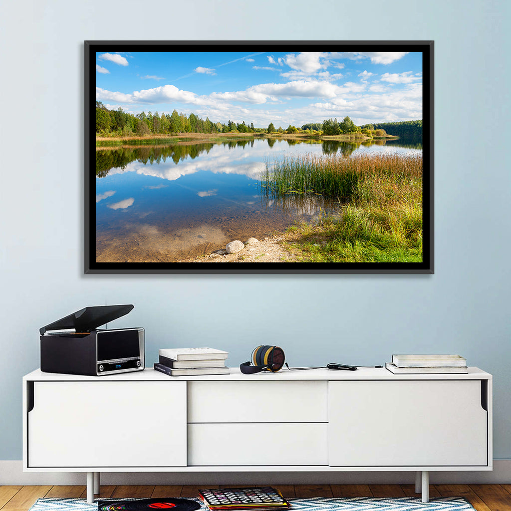 Paunkula Lake Reflections Wall Art