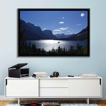 Montana Mountains Lake Wall Art