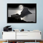 Pirates Tower Moonlit Watchtower, Ibiza Wall Art