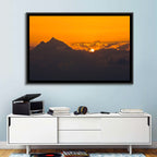Athos Mountain Sunrise Wall Art