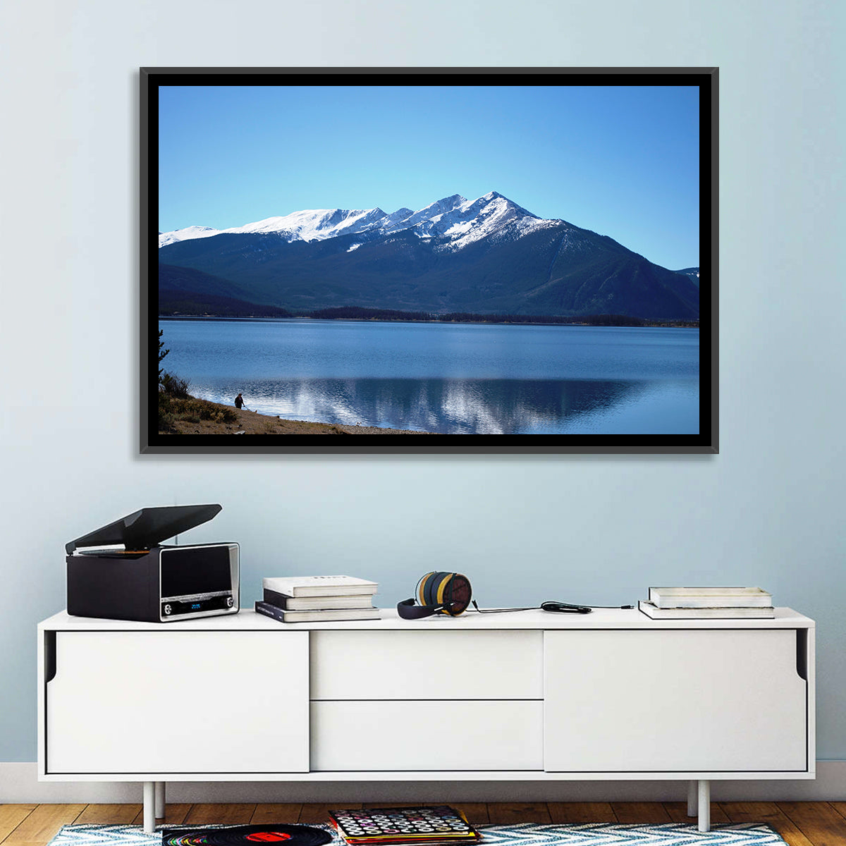 Lake Dillon Reflection Wall Art