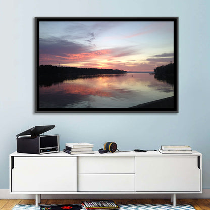 Lake Eufaula Sunset Wall Art