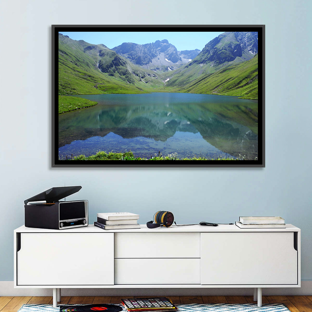 Urup Lake Reflection Wall Art