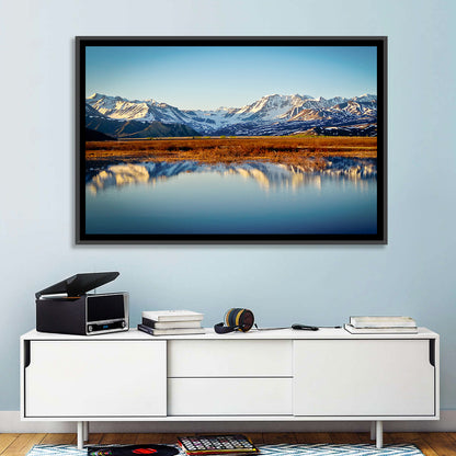 Summit Lake Reflection Wall Art