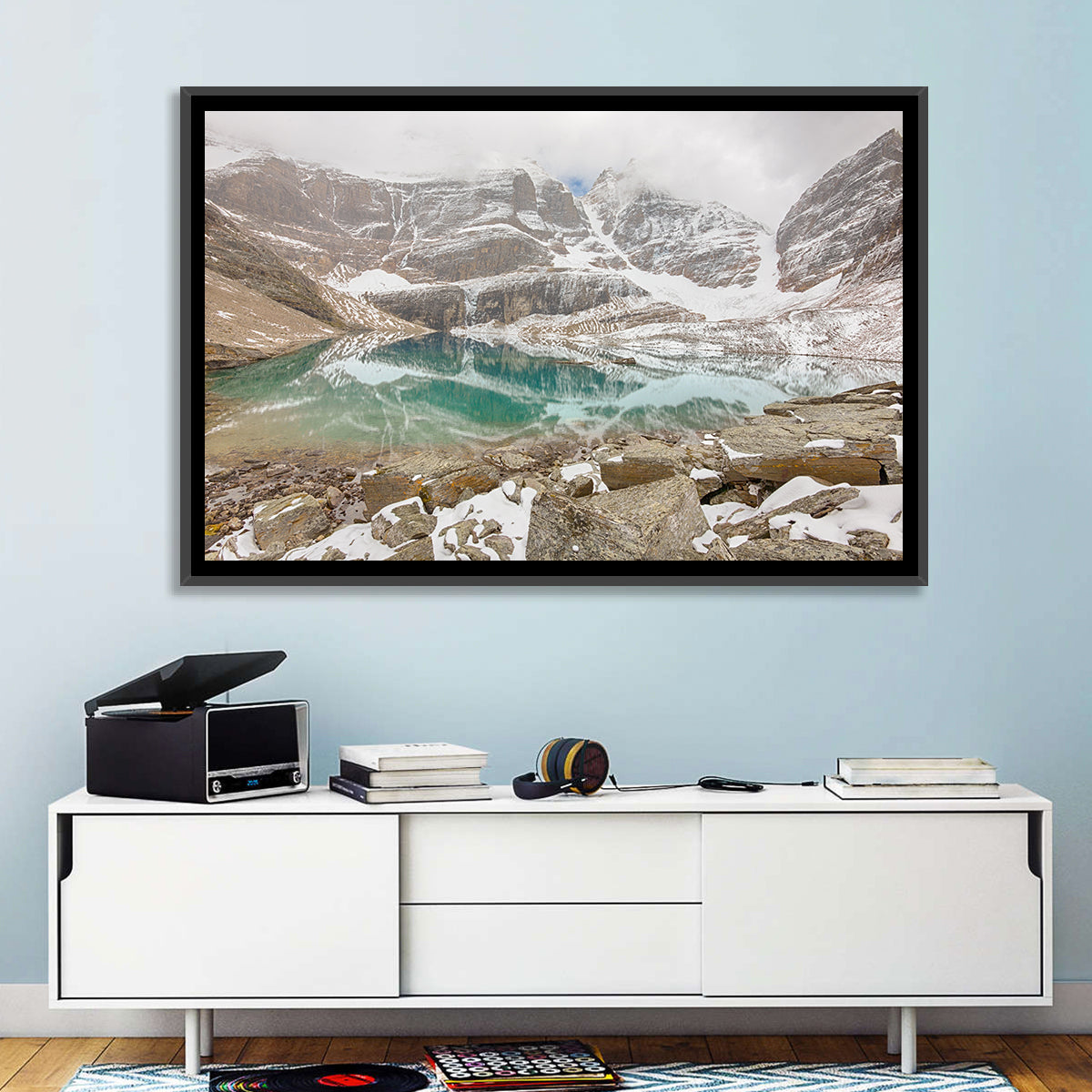 Lake Oesa Reflection Wall Art