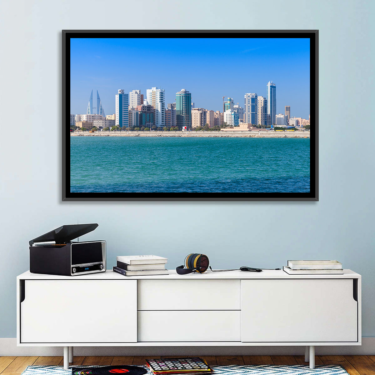 Manama Skyline, Bahrain Wall Art