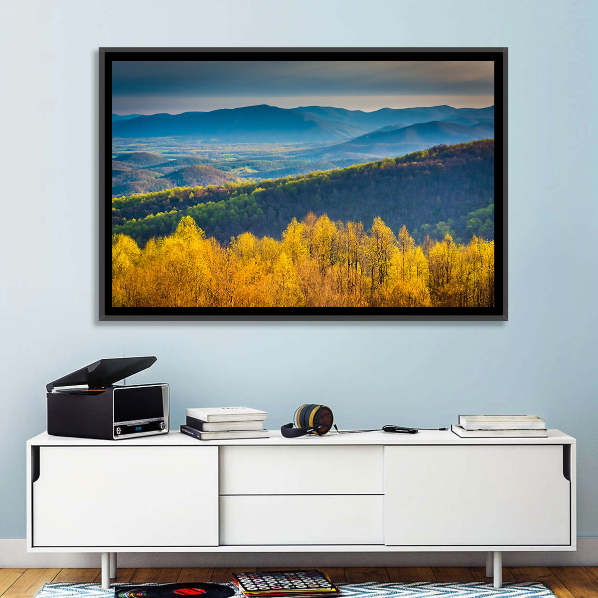 Shenandoah Golden Hour Ridge Wall Art