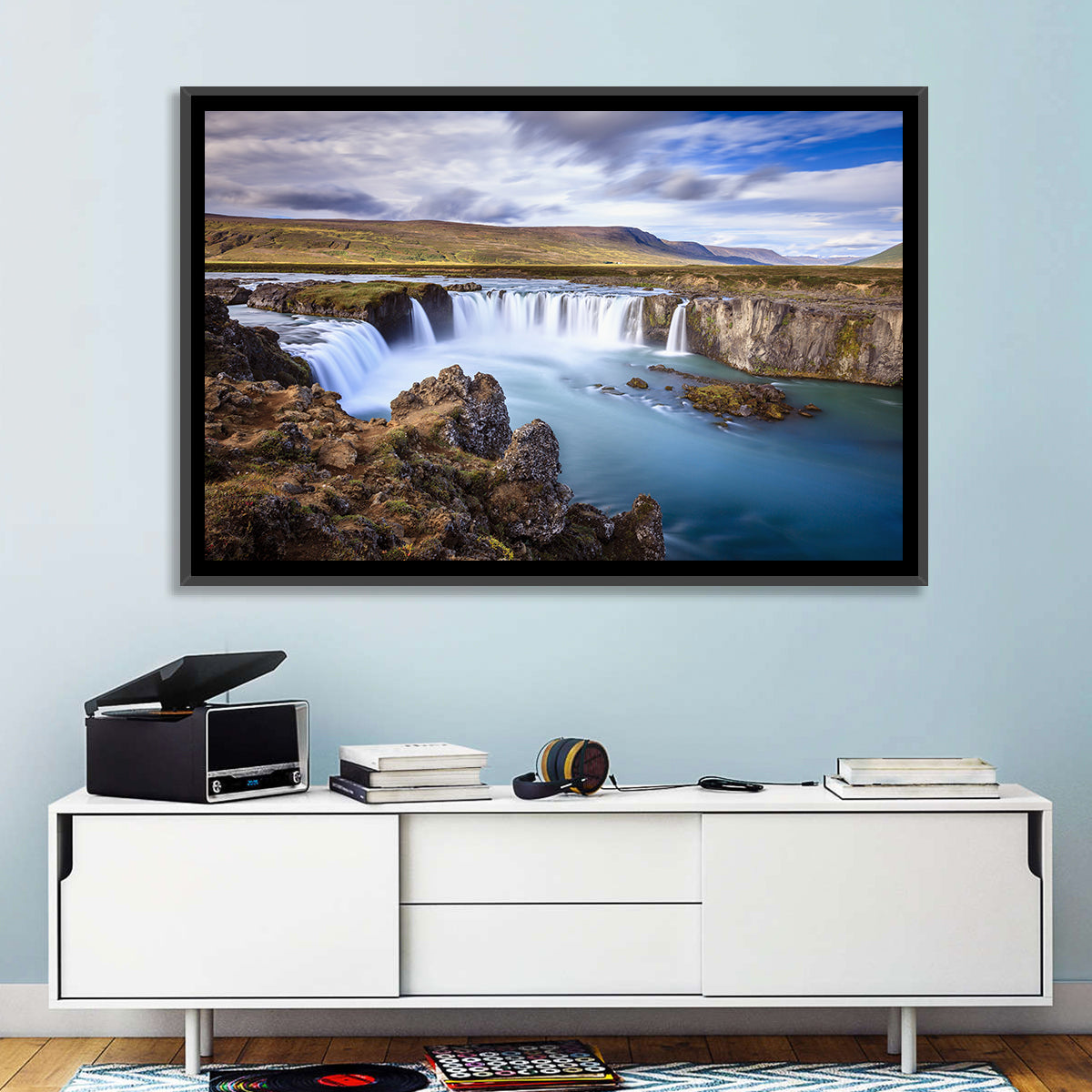 Goðafoss Waterfall, Iceland Wall Art