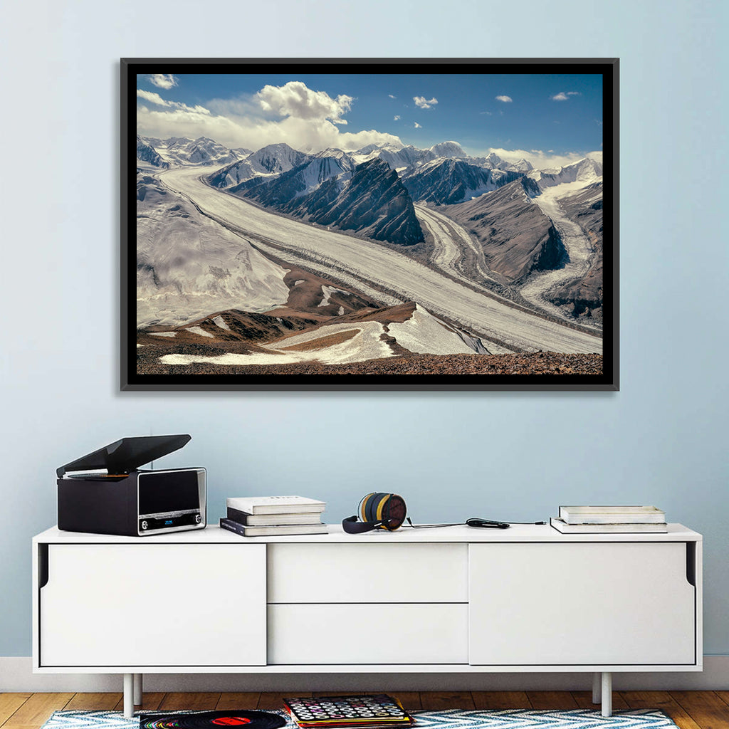 Fedchenko Glacier Vista Wall Art