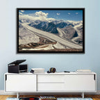 Fedchenko Glacier Vista Wall Art
