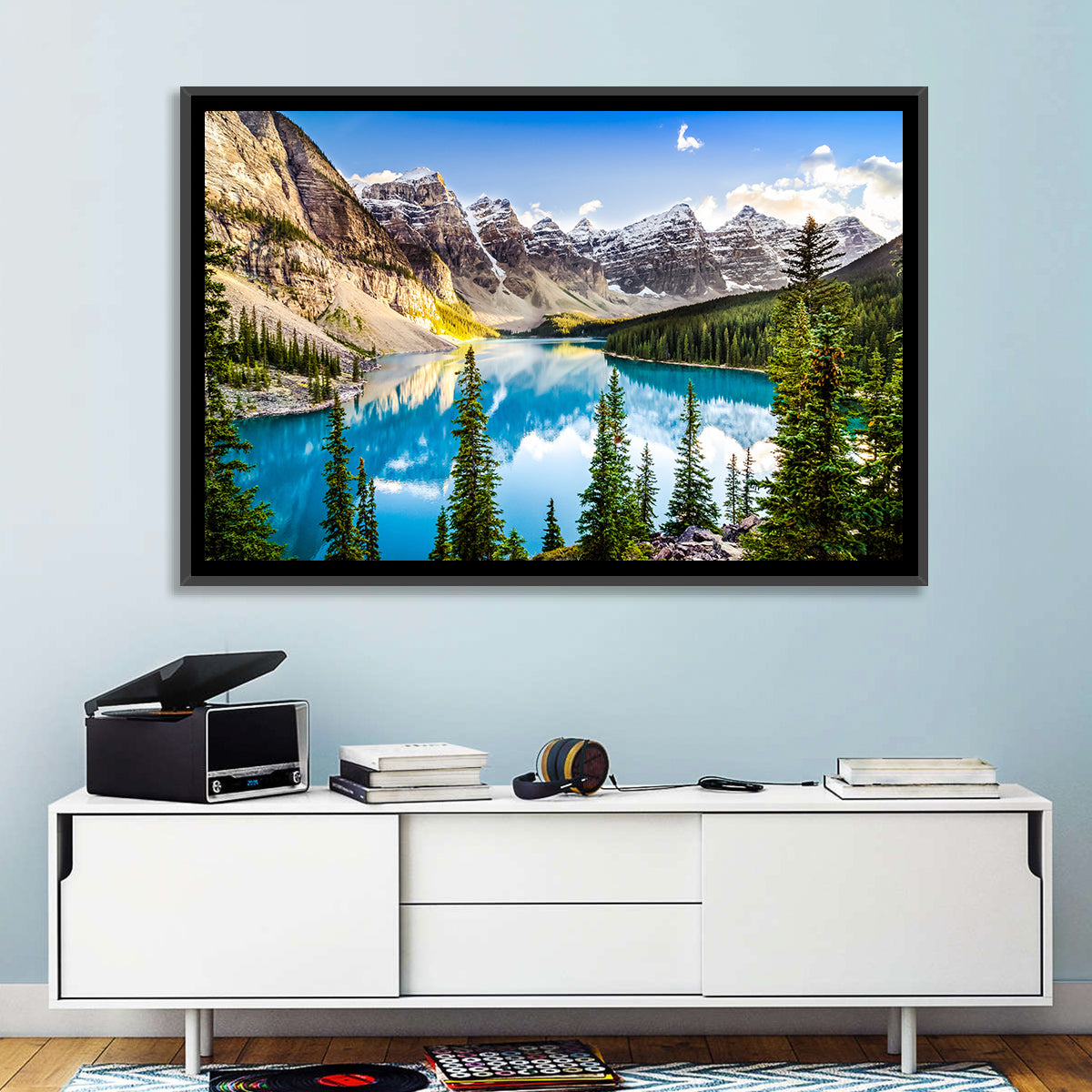 Moraine Lake Reflections Wall Art