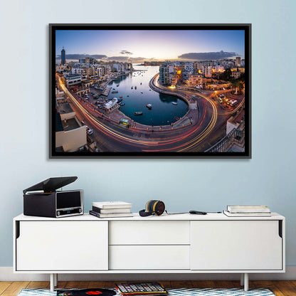 Spinola Bay Light Trails Wall Art