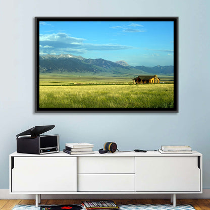 Montana Mountain Ranch Wall Art