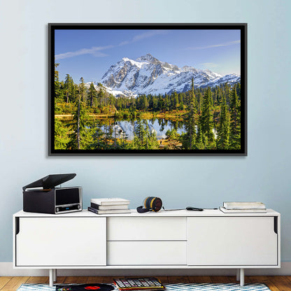 Mount Shuksan Lake Reflection Wall Art