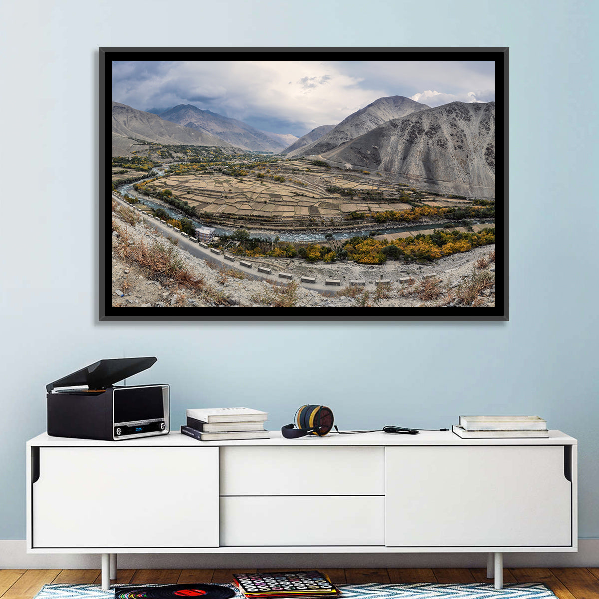 Autumn Valley, Afghanistan Wall Art