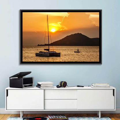 Mama Afrika Sunset, Lake Malawi Wall Art