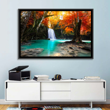 Erawan Waterfall, Kanchanaburi Wall Art