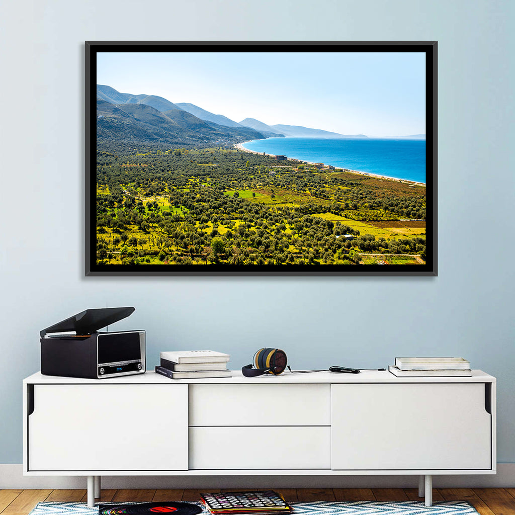 Borsh Coastline, Albania Wall Art