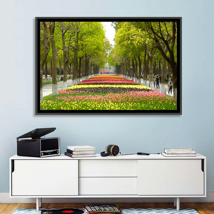 Tulips Garden Wall Art