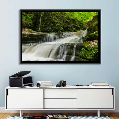 Matthiessen Forest Cascade Wall Art