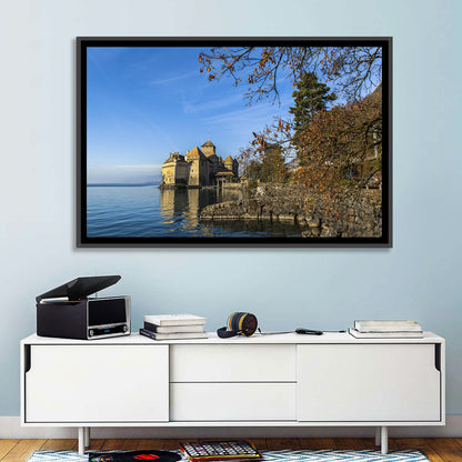 Chillon Castle on Lake Geneva Wall Art