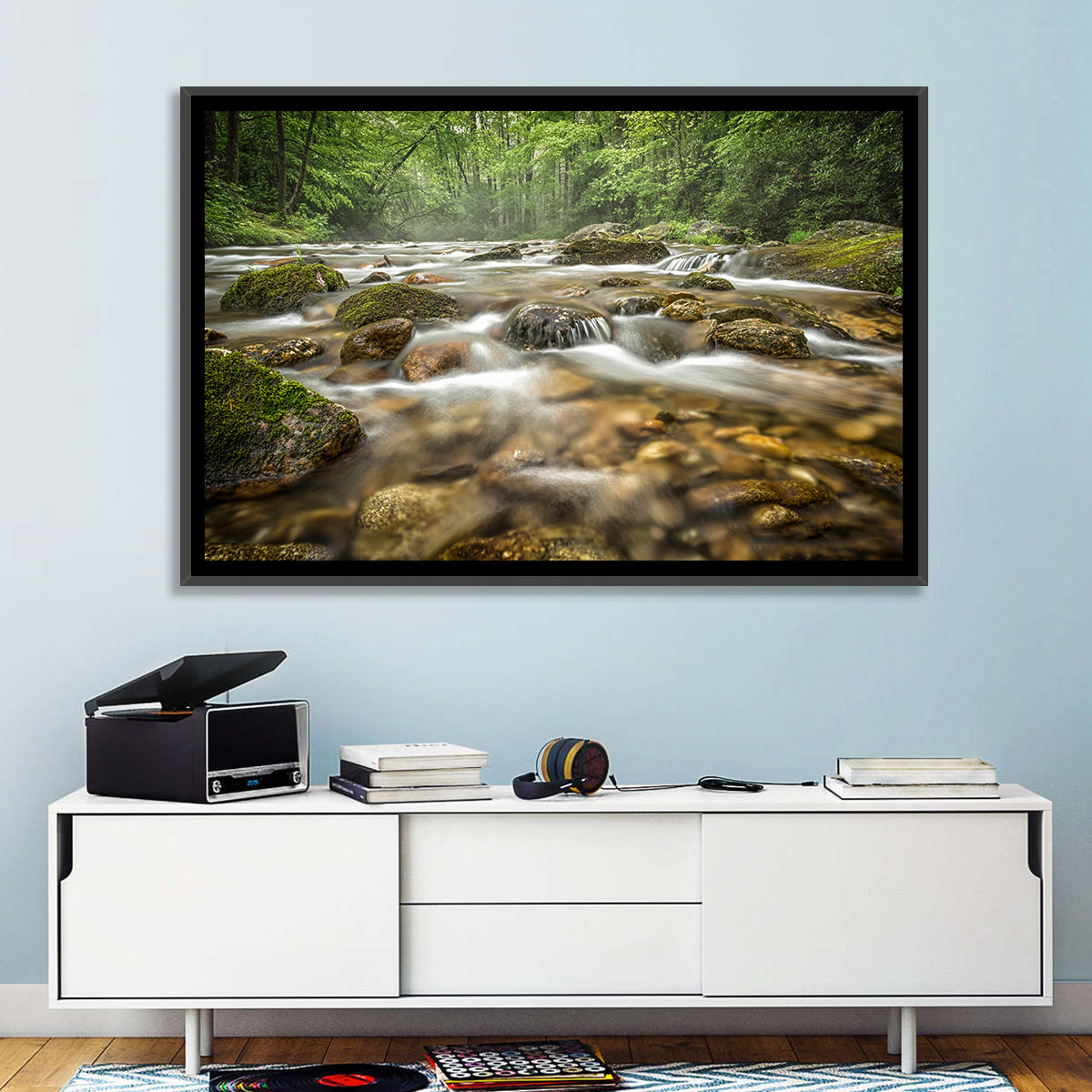 Forest Creek, North Carolina Wall Art in a room, landscape