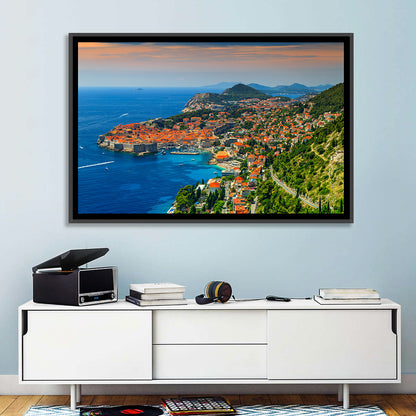Dubrovnik Old Town Sunset Wall Art