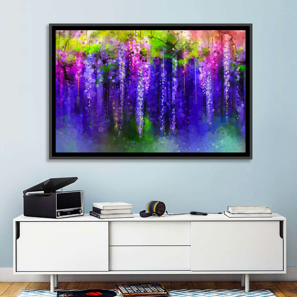 Dreamy Wisteria Vines Wall Art