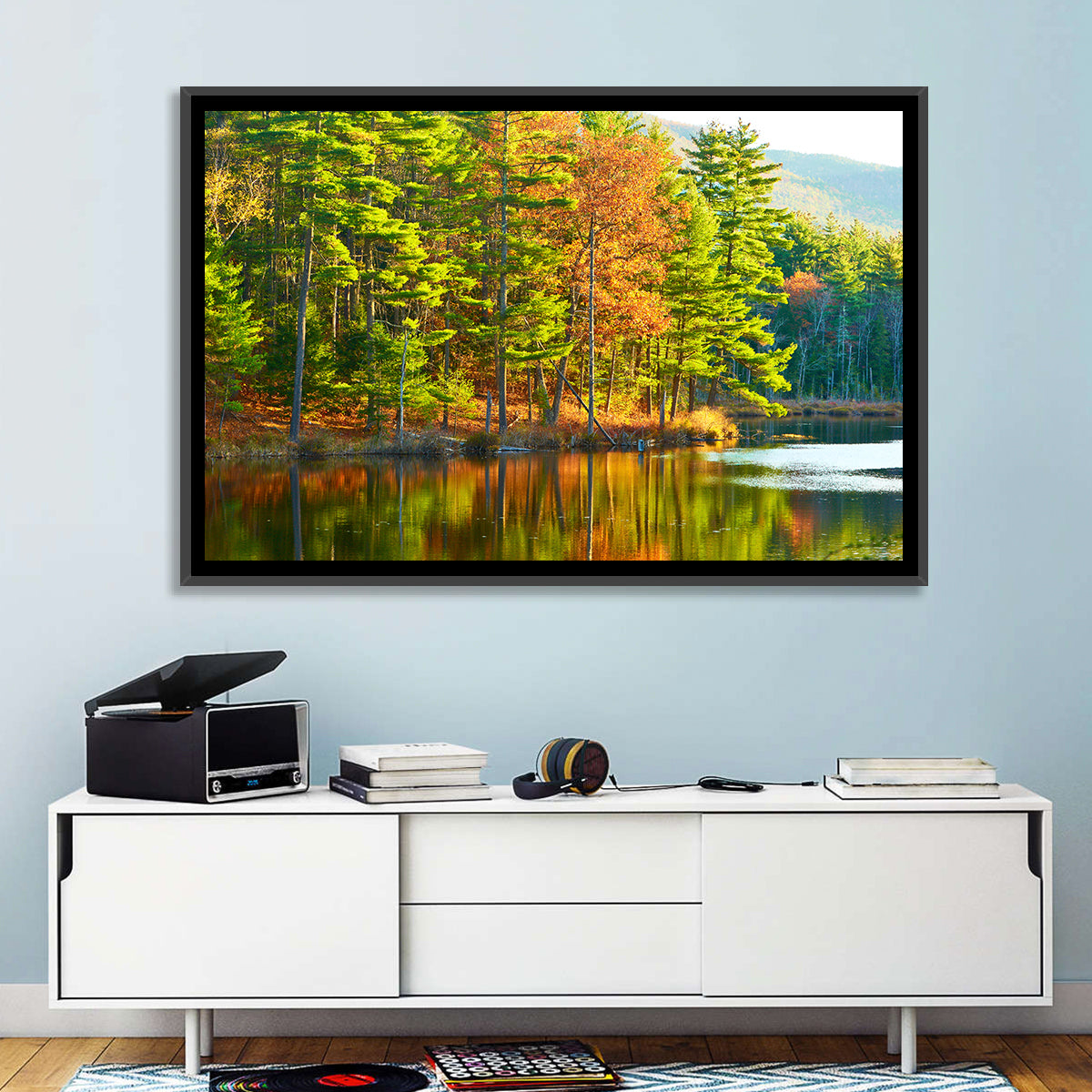 White Mountain National Forest Reflection Wall Art
