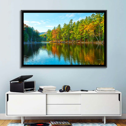 White Mountain Forest Reflections Wall Art
